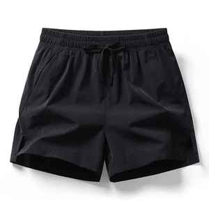 Summer Stylish Solid Casual Cotton Polyester <b>Quick</b> <b>Dry</b> Mid Waist Drawstring Beach <b>Shorts</b> Best Trending Regular Plain - Product Image 5