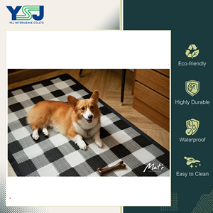 Latest Collection of Good Quality <b>Waterproof</b> and Easy to Clean 100% Polypropylene Plastic <b>Mat</b> Picnic/ Beach/ Outdoor Rugs - Product Image 3
