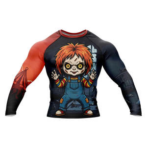 Rashguard BJJ Real Strong Men - Ropa Deportiva de Alta Calidad en Nailon/Algodón con Opciones Personalizables - Product Image 1