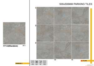 Baldosas duraderas para estacionamiento en entradas de vehículos de 20x20 pulgadas, fabricadas para exposición continua a cargas y zonas de movilidad exterior seguras. - Product Image 3