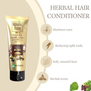 Best-seller Après-shampoing floral aux herbes Volumisant Léger Soin capillaire pour un volume accru, des cheveux souples et lisses, extrait naturel - Product Image 5