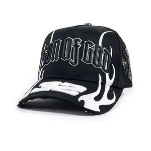 Nouvelle Collection 2026 Casquettes de Baseball Barbas G5 Gorras, Design Original, 5 Panneaux, Maille, Visière Courbe, Réglables, Haute Qualité, 100% Coton Baez - Product Image 1