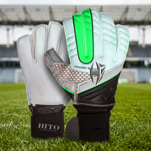 Sports Goalkeeper Gloves With 4mm German Latex High Quality Breathable Soccer Goalkeeper Gloves Best Manufactured Stylish Gloves - Product Image 4