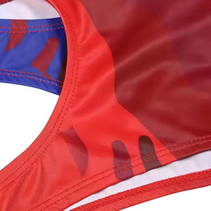Chaleco de Lucha Ajustado de Alta Calidad, Transpirable, de Spandex/Poliéster, con Logotipo Personalizado, Ropa Deportiva Recién Llegada, Hecha en Pakistán - Product Image 3