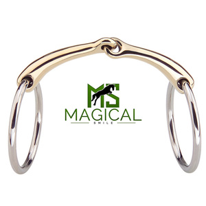 Bridon à anneau lâche sur mesure de haute qualité 18MM en argent allemand Aurigan et anneaux 70MM en acier inoxydable – Toutes tailles en stock - Product Image 3