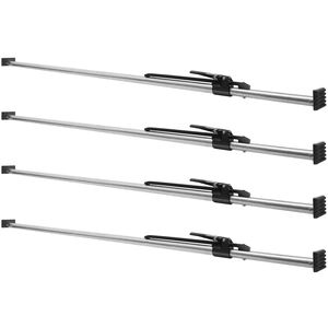 Barra di Stabilizzazione per Camion Regolabile da 89-104 Pollici, in Acciaio Resistente, Capacità 309 Libbre, Accessori per il Controllo del Carico - Product Image 1