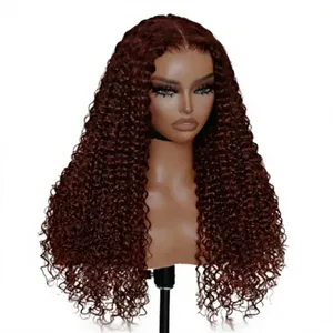 Peluca de cabello humano sin pegamento, onda de agua, color negro natural, pelucas con frente de encaje para mujeres, línea de cabello pre-arrancada, cabello de bebé - Product Image 3