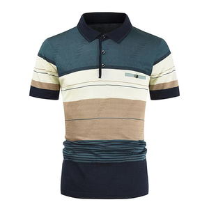Camisetas Polo Casuales Lisas de Alta Calidad al por Mayor, Tejido de Punto, Tallas Grandes, Polo de Golf, Logotipo Bordado Personalizado, Camisetas Polo para Hombre - Product Image 5
