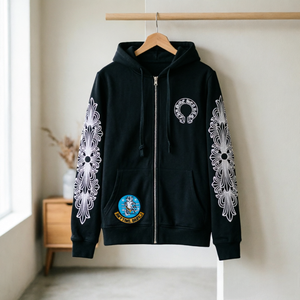 Sweat à capuche décontracté personnalisé pour homme, en molleton de coton tricoté de qualité supérieure, doux, chaud et écologique, 370g, personnalisable sur le devant - Product Image 1