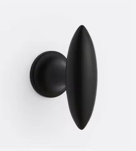 Pomos de Puerta Metálicos con Acabado Sólido, Manijas Resistentes para Puertas Interiores y Exteriores, Accesorios para el Hogar - Product Image 1