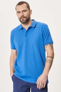 Chemises polo pour hommes à manches courtes en coton imprimé personnalisé de qualité supérieure, luxe avec logo brodé - Product Image 5