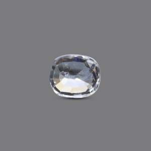 Loose 4.1 Carat White Zircon Gemstone-Lab Created Synthetic for Fine Jewelry - Product Image 2