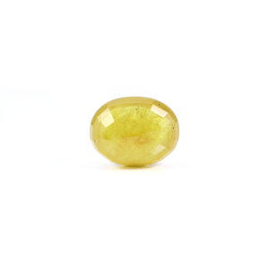 Zafiro Amarillo Natural, Gema Suelta de 15.4 Quilates en Bruto para Joyería Fina - Product Image 2