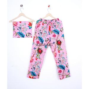 ชุดนอนผ้าฝ้ายล่าสุด ชุดนอนผู้หญิง ชุดนอนสบายๆ ชุดนอนเพื่อนเจ้าสาว ชุดนอนผ้าฝ้าย ชุดนอนผู้ใหญ่ - Product Image 3