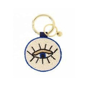 Evil Eye Glass Beads Bag Charms Keychain <b>Cute</b> Beaded Bag Charms for Tote Bag Accessories Handbags <b>Purse</b> Charm Gifts for Women - Product Image 6