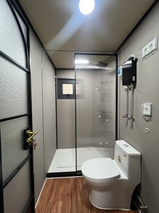 Casa Container Espandibile a Doppia Ala da 20 Piedi, Villa Prefabbricata Mobile, Struttura in Pannelli Sandwich di Acciaio Estensibile, Casa di Campagna per Esterni - Product Image 4