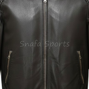 Fashionable best Leather <b>Jacket</b> for <b>Men</b> and Plus Size Solid Pattern Available for Reasonable Price <b>Men's</b> Leather <b>Jacket</b> - Product Image 3