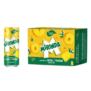 เครื่องดื่มมีฟองในเขตร้อนชื้นเครื่องดื่มสำหรับสับปะรด Mirinda ขายส่งบรรจุภัณฑ์ส่งออกจากเวียดนาม - Product Image 1