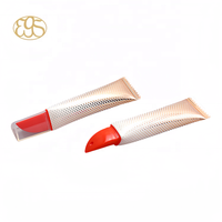 Emballage de voyage de 25ml contenant de lotion pour le corps avec capuchon rabattable tube de compression doux cosmétique tube déposable écologique en plastique