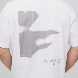 men oversized <b>tshirt</b> boxy loose fit drop shoulder cotton heavy weight streetwear tee - Product Image 6