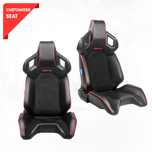 Siège de jeu Premium Raptor, chaise de course pour ordinateur robuste et inclinable, ergonomique, dossier haut, pivotant et réglable - Product Image 3