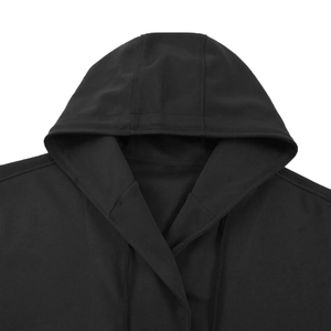 Sweat-shirts à capuche surdimensionnés pour hommes personnalisés avec fermeture éclair latérale, sweat-shirt à capuche en coton uni délavé à l'acide, streetwear vintage - Product Image 6