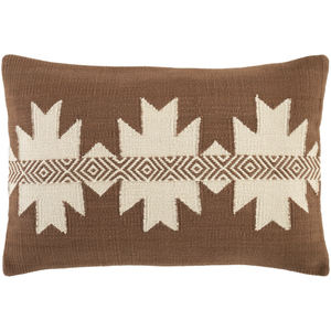 Housse de coussin en coton tissée à la main, style kilim indien multicolore, lavable, avec fermeture éclair, pour canapé - Product Image 1