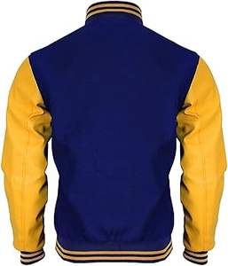 Veste universitaire pour homme, col montant, coupe-vent, respirante, épaisse, décontractée, en polaire, couleur, taille et design personnalisables - Product Image 2