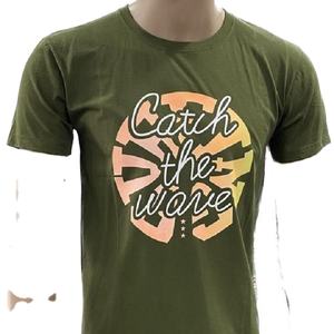 Men's T-shirt Made of 100% Cotton Premium Quality with Printed Solid Color Can <b>Be</b> Customized Print Manufactured in India Mumbai - Product Image 1