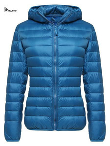 Chaqueta Acolchada Unisex con Revestimiento, 280 GSM, Impermeable, Resistente al Viento, con Capucha, Ecológica, Personalizable, Diseño Frontal Personalizable, Ropa Urbana de Primavera - Product Image 5