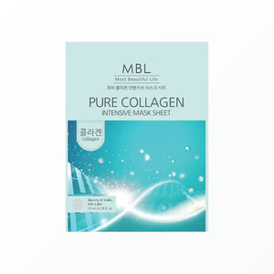 Masque en tissu Embiel Pure Collagen Intensive, 10 masques en tissu pour le visage, masque facial, masque en tissu au concombre, collagène - Product Image 6
