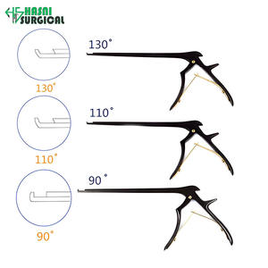 Juego de Instrumentos de Entrenamiento Manual Kerrison Rongeur de 90/110/130 Grados, Acero Inoxidable, Certificado CE, 280 mm de Largo, Veterinario - Product Image 2