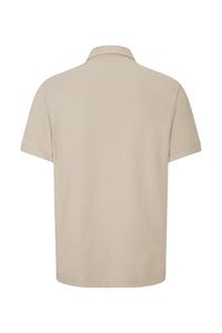 T-shirt à col boutonné pour homme, en tissu tricoté doux, respirant et confortable, style moderne et épuré, idéal pour un usage quotidien décontracté et élégant. - Product Image 4