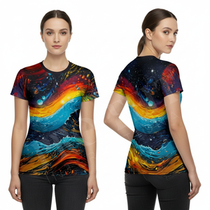 เสื้อยืดออกกำลังกายอเนกประสงค์แบบสวมใส่ได้หลากหลาย ระบายอากาศได้ดี ยืดหยุ่น เหมาะสำหรับวิ่ง ฟิตเนส ยิม โยคะ กำลังขายดี - Product Image 3