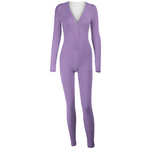 Combinaison à volants Best Choice, toucher doux, look tendance, en spandex et polyester, pour femme - Product Image 5