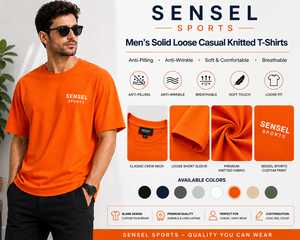 Camisetas de punto casuales holgadas para hombre, anti-bolitas, antiarrugas, diseño liso, camisetas personalizadas para hombre - Product Image 6