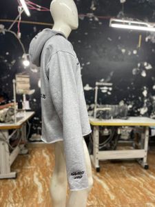 เสื้อฮู้ดดี้ผู้ชายไซส์ใหญ่ ผ้าฝ้ายหนานุ่ม กำลังเป็นที่นิยม ขายส่ง ปรับแต่งโลโก้ได้ บริการ OEM - Product Image 2