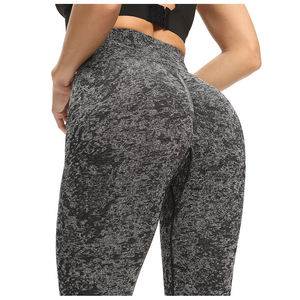 Pantalones de Yoga Profesionales de Cintura Alta, Ropa Deportiva, Leggings para Entrenamiento, Hechos a Medida, Sin Costuras, Levanta Glúteos, Ecológicos - Product Image 2