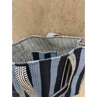Bolsa de Tela de Algodón Estampada a Mano de la India |   Bolsa de Tela Reutilizable Ecológica con Estampado Digital en Colores Mixtos, Estilo Casual