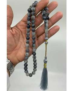 Tasbih musulman 8 mm, chapelet de prière islamique avec pompon - Product Image 3