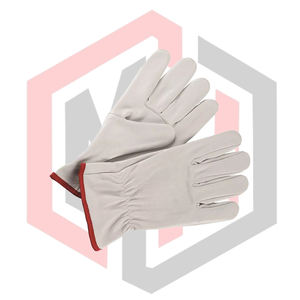 Guantes de Seguridad de Cuero de Grano Completo, Uso General, Suaves, Antideslizantes, Resistentes a Desgarros, Sin Silicona, Anticorte, Antiestáticos, Transpirables - Product Image 2
