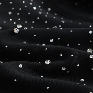 Sweat à capuche épais 300G pour homme en mélange coton-polyester avec strass, en molleton bouclette épais, fermeture éclair intégrale, style streetwear - Product Image 3