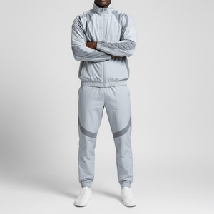 Ensemble survêtement coupe-vent imprimé personnalisé pour homme, 2 pièces, veste et pantalon imperméables et légers, pour course à pied et sport en plein air - Product Image 4