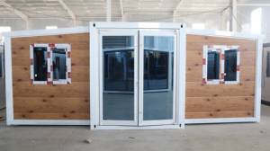 Contenedor móvil prefabricado de lujo de 20 pies, casa extensible, estructura de acero prefabricada de dos dormitorios, hogar portátil - Product Image 3