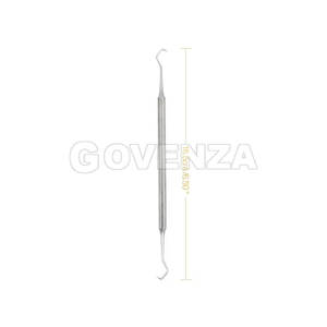 Sonde d'exploration dentaire à double crochet en acier inoxydable pour l'hygiène bucco-dentaire – Vente en gros - Product Image 3