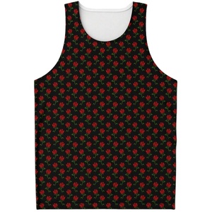 Últimos Diseños de Camisetas sin Mangas Sublimadas para Hombre, de Alta Calidad, Transpirables, Cómodas, de Venta Caliente, Camisetas sin Mangas Sublimadas para Hombre de Tendencia - Product Image 1