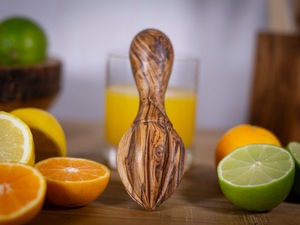 Presse-citron manuel en bois, résistant au lave-vaisselle, accessoire de cuisine - Product Image 2