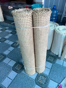 หวายธรรมชาติ 100% แบบม้วนจากเวียดนาม |   ผ้าใยสังเคราะห์แบบเปิดทอ เป็นมิตรกับสิ่งแวดล้อม สำหรับเฟอร์นิเจอร์ - Product Image 6