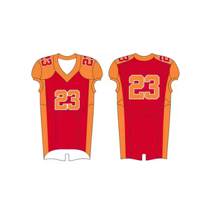 Uniforme de Fútbol Americano Juvenil, Último Diseño, Transpirable, Manga Corta, Talla Grande, Ropa Deportiva de Entrenamiento - Product Image 3