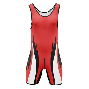 Custom Sublimated <b>Mens</b> Wrestling Singlet Professional Breathable <b>Lycrae</b> Spandex Training Gear Youth Competition Wrestling Wear - Product Image 5
